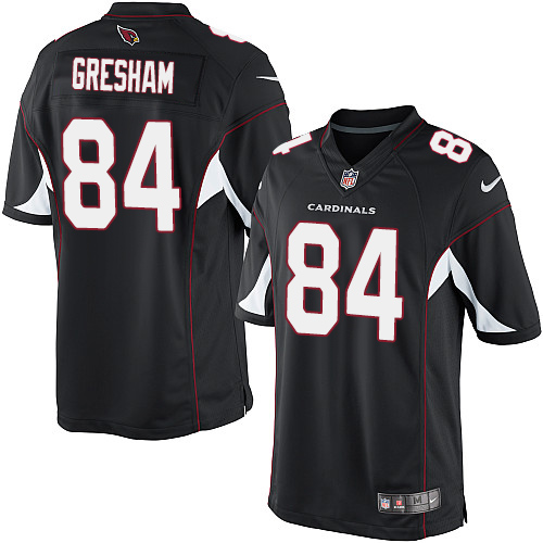 Youth Elite Jermaine Gresham Nike Jersey Black Alternate - #84 NFL Arizona Cardinals